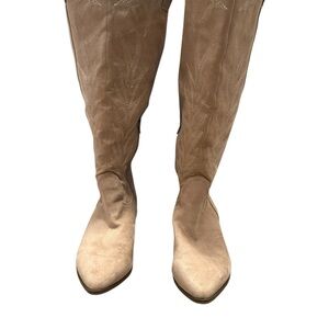 Tan Women's Knee-High Boots
